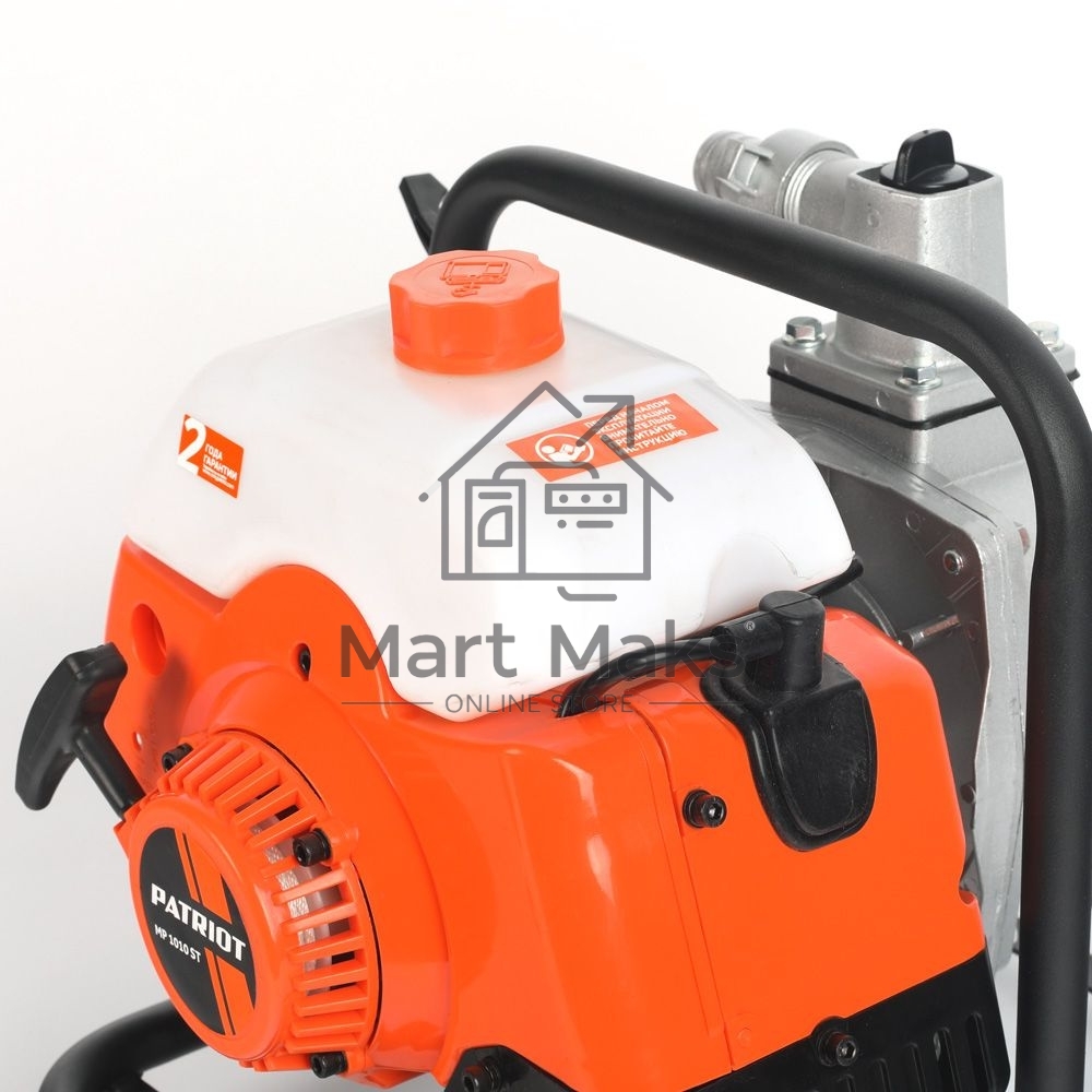 Мотопомпа PATRIOT MP 1010 ST 2.0лс 9960л/ч глубина 8м высота 30м