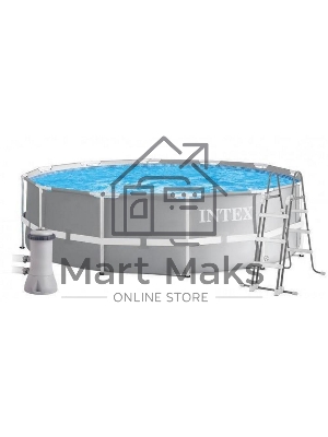 Каркасный бассейн Prism Frame 366х99см, 8592л, фил.-насос 2006л/ч, лестница