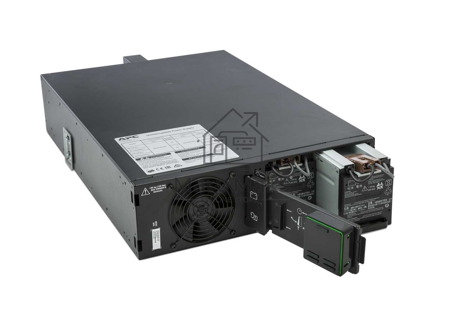 Источник бесперебойного питания APC Smart-UPS SRT SRT5KRMXLI 4500Вт 5000ВА черный
