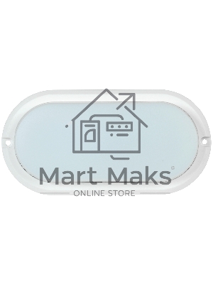 Светильник Iek LDPO0-4011-8-4000-K01 LED ДПО 4011 8Вт IP54 4000K овал белый IEK