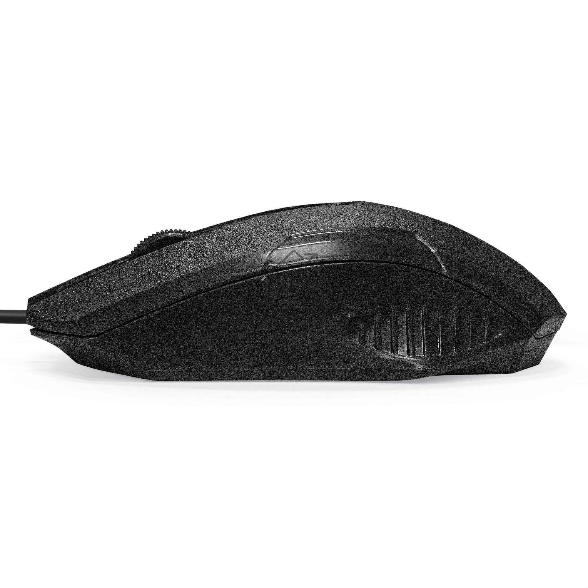 Мышь проводная ExeGate SH-9025 OEM черный, 1000 dpi, USB, кнопки - 3