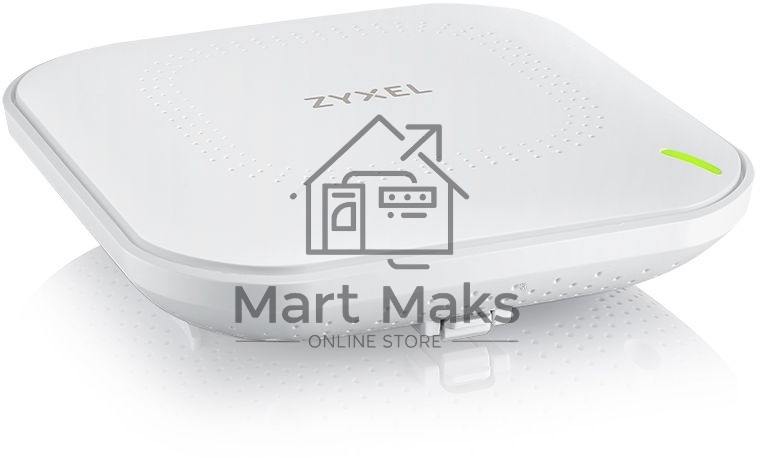 Гибридная точка доступа Zyxel NebulaFlex NWA50AX, WiFi 6, 802.11a/b/g/n/ac/ax (2,4 и 5 ГГц), MU-MIMO, антенны 2x2, до 575+1200 Мбит/с, 1xLAN GE, PoE, без поддержки Captive portal и WPA-Enterprise, защ