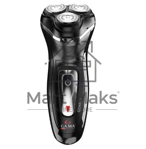 Электробритва GA.MA GSH860 (GM0601)Система Double Track – двойные кольца лезвий для гладкого бритья, Головка с тремя плавающими лезвиями, Точное и аккуратное бритье, База для зарядки, До 50 минут непрерывной работы, Время зарядки 8 часов, Выдвижной тримме