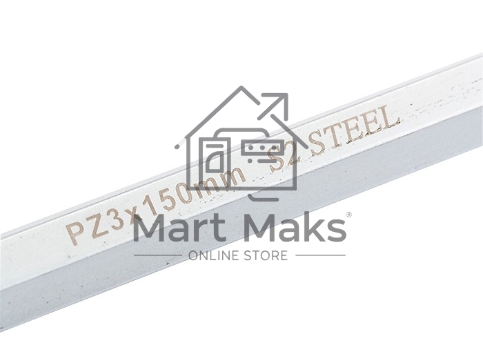 Отвертка GROSS 12163 PZ3 x 150 ммS2, трехкомпонентная ручка