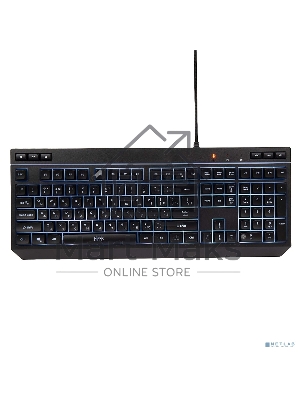 Клавиатура проводная игровая HIPER GKEY-1100, черный