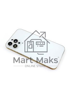 Задняя крышка (корпус) в сборе с рамкой для Apple iPhone 12 Pro Max белый