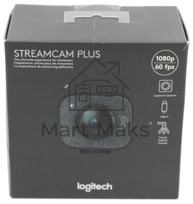 Камера Web Logitech StreamCam GRAPHITE черный USB3.1 с микрофоном