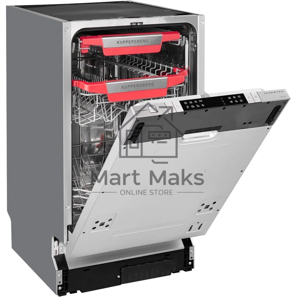 Встраиваемая посудомоечная машина GIM 4578 Узкая, 82х45х55 см, 10 комплектов, 8 программ