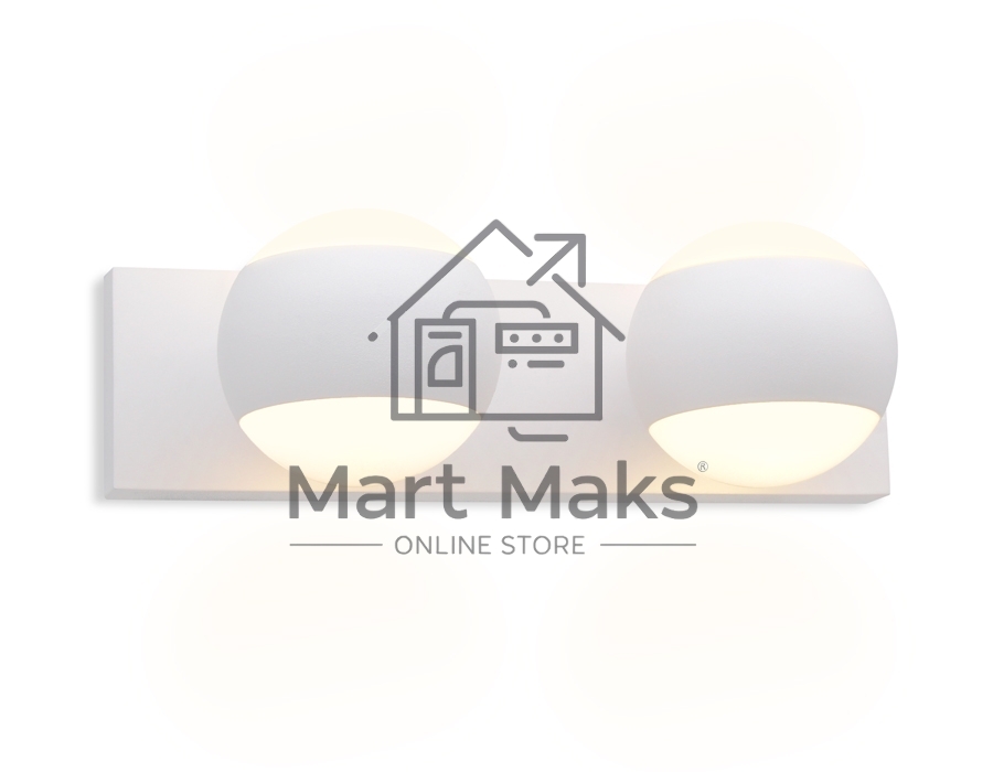 Настенный светильник FW573/2 SWH белый песок G9/2 max 40W 260*70*85