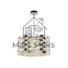 Люстра Ambrella light LH41001/12 CH/CL хром/прозрачный E14*12 max 40W D540*290
