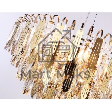 Светильник Ambrella light TR5258/11 SGD/CL золото/прозрачный E27*11 max 40W D600*400