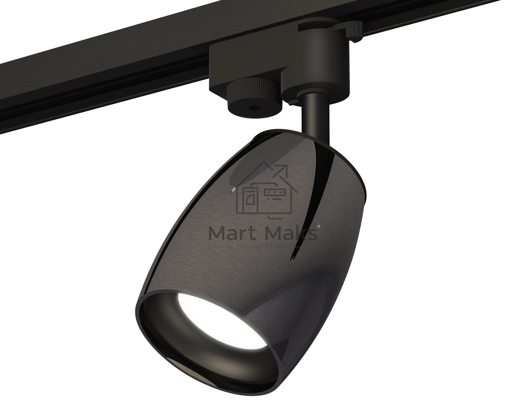 Светильник Ambrella light XT1123001 DCH/SBK черный хром/черный песок MR16 GU5.3 (A2521, C1123, N7021)