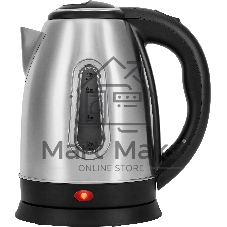 Чайник электрический Vitek VT-WK1085 1.8л. 1700Вт черный/серебристый корпус: металл