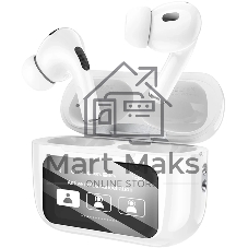 Наушники TWS Hoco EW72 Lite белый, внутриканальные, Bluetooth, до 4 ч.