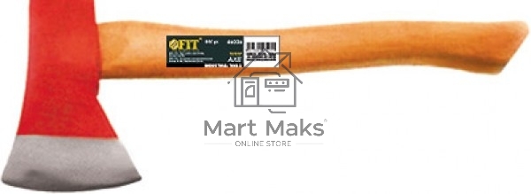 Топор FIT 460080,8кг, деревянная ручка