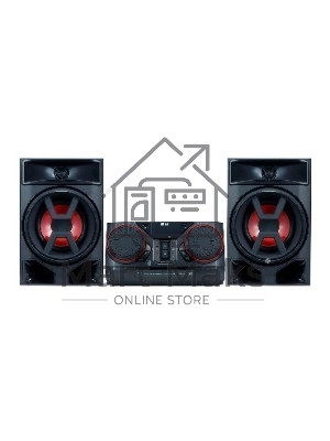 Музыкальный центр LG CK43 Мидисистема, мощность 300 Вт, DVD, FM, MP3, Воспр. с USB 2, HDMI, Bluetooth, аудиовход, Karaoke Star, Wireless Party Link