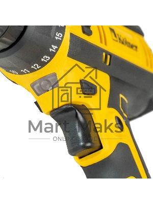 Дрель ударная электрическая Kolner KED 300V 300 Вт, 0- 800 об/мин, быстрозажимной двухмуфтовый патрон 0,8-10 мм, максимальный крутящий момент 14Нм, число ступеней крутящего момента 20+1