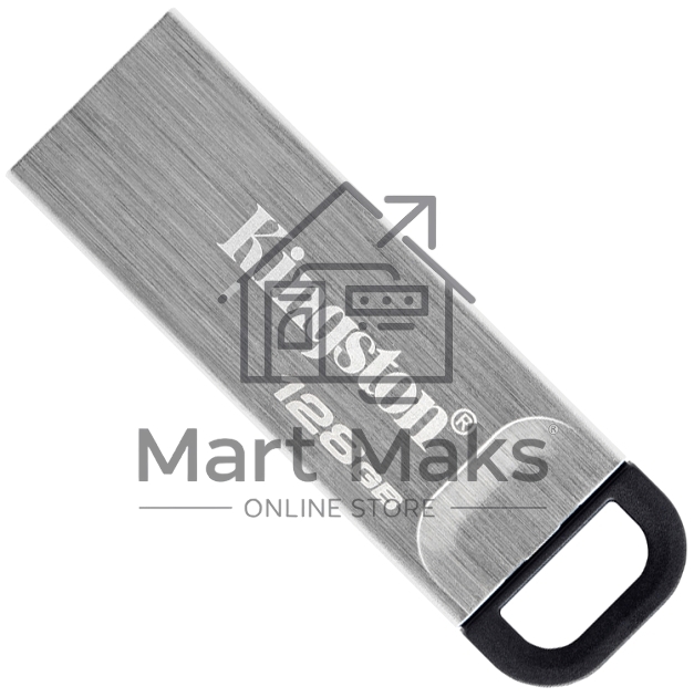 Флешка USB R/W R/W Kingston 128Gb DataTraveler KYSON <DTKN/128GB>, (USB 3.2, 200 МБ/с при чтении, 60 МБ/с при записи)
