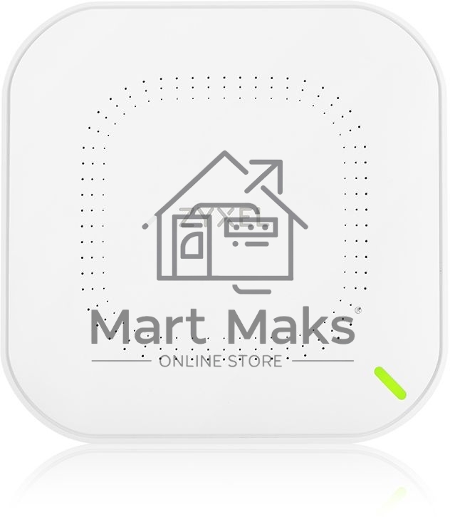 Гибридная точка доступа Zyxel NebulaFlex NWA50AX, WiFi 6, 802.11a/b/g/n/ac/ax (2,4 и 5 ГГц), MU-MIMO, антенны 2x2, до 575+1200 Мбит/с, 1xLAN GE, PoE, без поддержки Captive portal и WPA-Enterprise, защ