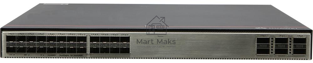 Коммутатор HUAWEI 24SFP+ 6QSFP+ S6730-H24X6C