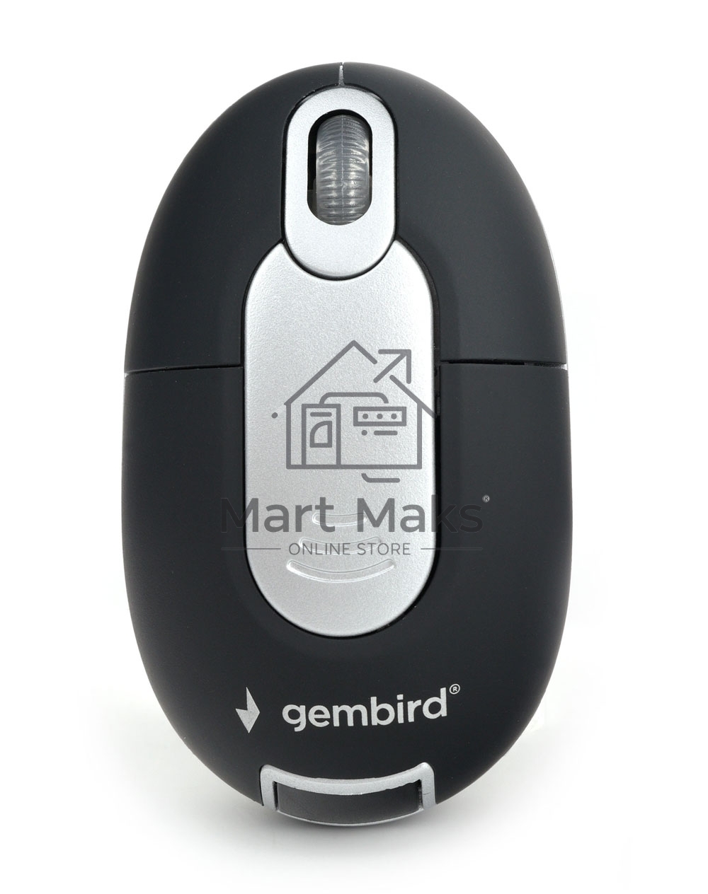 Мышь беспроводная Gembird MUSW-600 черный, 1200 dpi, радиоканал, USB, кнопки - 3