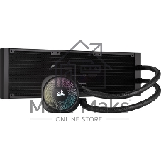 Система жидкостного охлаждения Corsair NAUTILUS 360 ARGB (360мм, черный, ARGB/ Fans: 3x120мм, 72.8CFM, 36dBA, 1700RPM/ S: 1851, 1700, AM5, AM4)