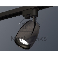 Светильник Ambrella light XT1123001 DCH/SBK черный хром/черный песок MR16 GU5.3 (A2521, C1123, N7021)