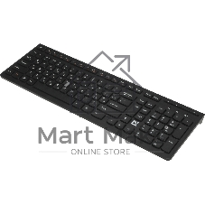 Комплект клавиатура+мышь Defender Columbia C-775 беспроводной, USB, 1600 DPI, чёрный