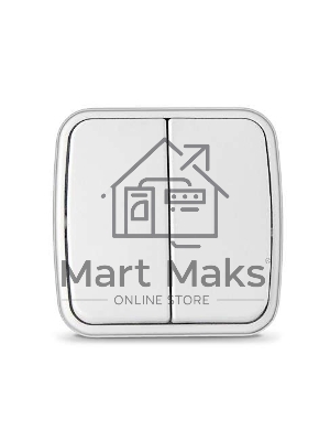 Выключатель 2-кл. ОП Электра 10А IP20 белый Союз 0031