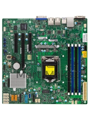 Материнская плата SuperMicro MBD-X11SSL-F-B Soc-1151 iC232 mATX 4xDDR4 6xSATA3 SATA RAID i210AT 2хGgbEth bulk