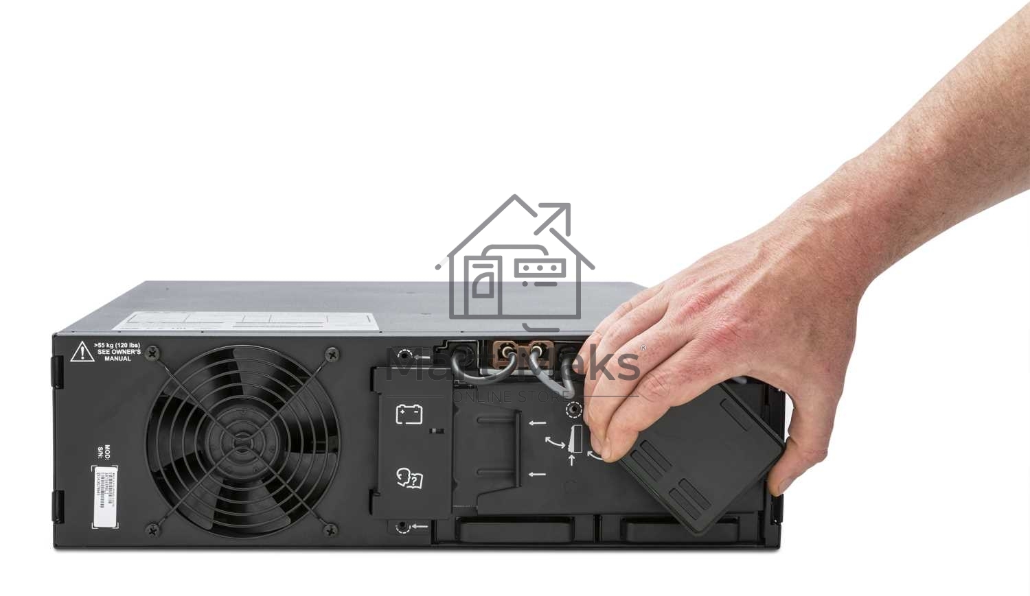 Источник бесперебойного питания APC Smart-UPS SRT SRT5KRMXLI 4500Вт 5000ВА черный