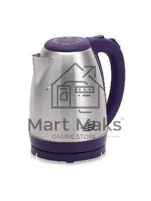 Чайник электрический Великие реки Амур-1 фиолетовый, 1,8л, нержавейка