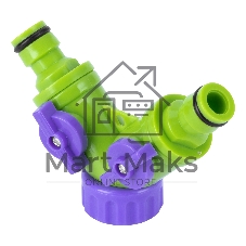 Разветвитель Palisad 2-канальный регулируемый со штуцерами