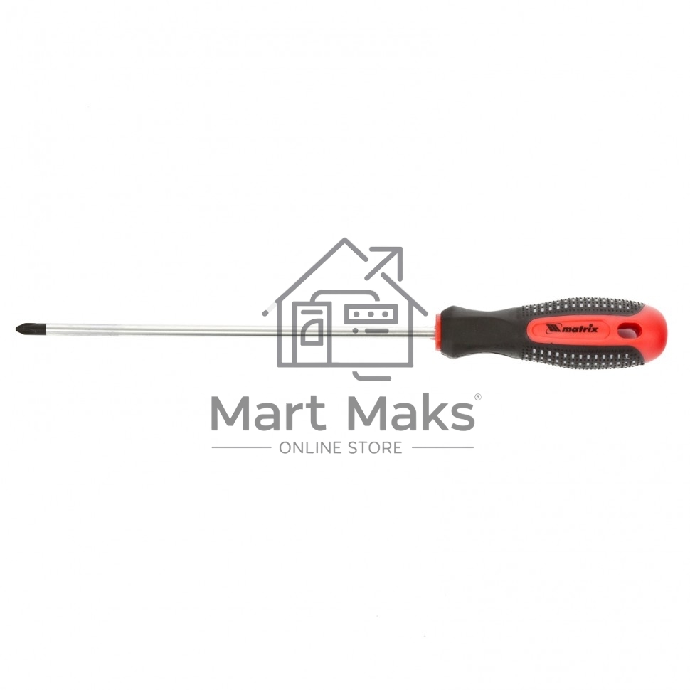 Отвертка MATRIX 11442fusion ph2х 200мм crv 3-х компонентная рукоятка anti slip