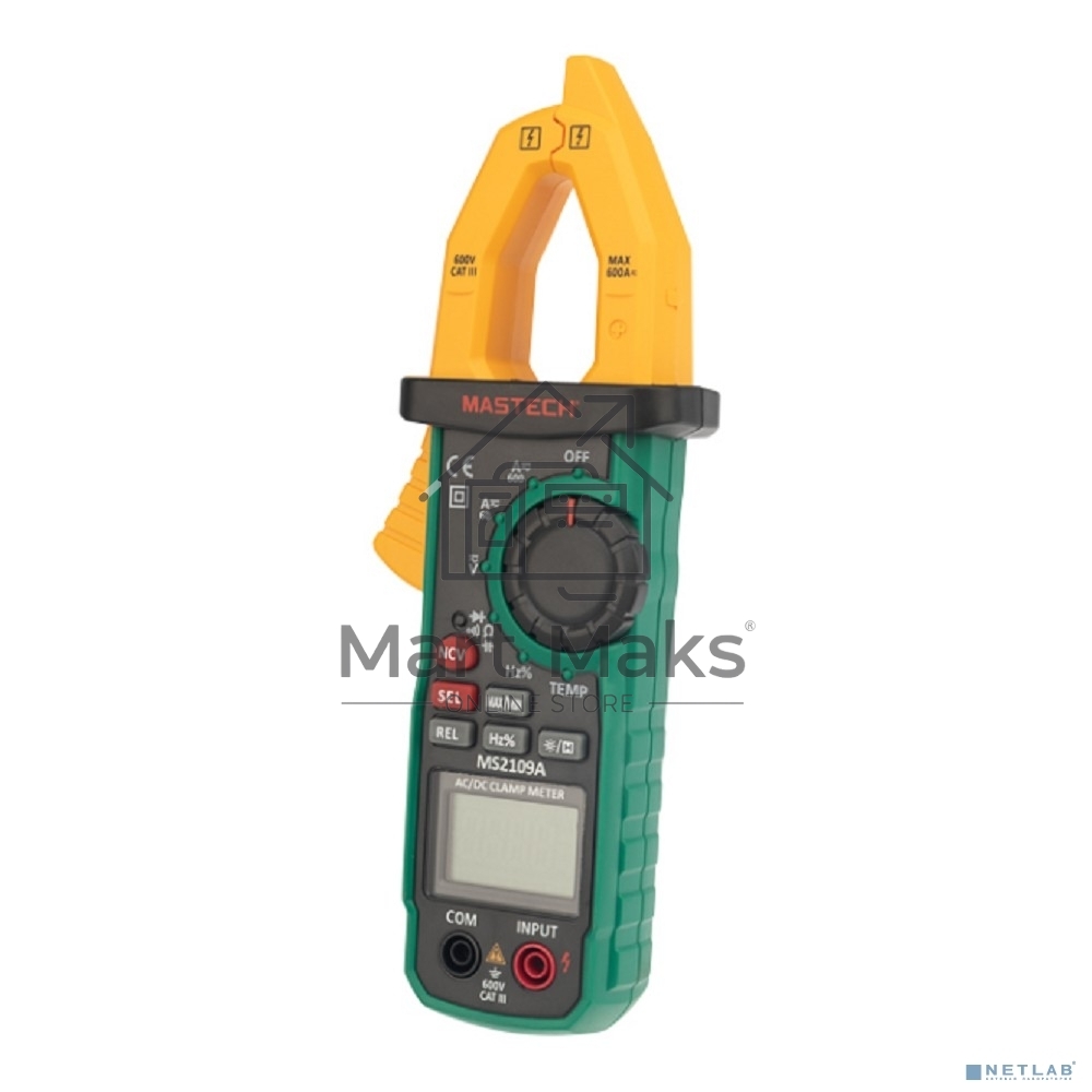Токовые клещи MASTECH MS2109A 13-1309