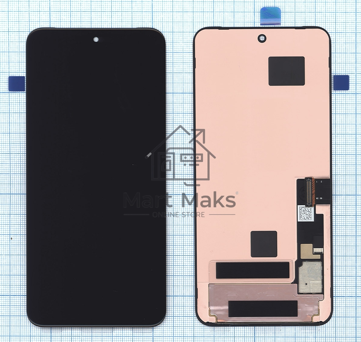 Дисплей (модуль) для Google Pixel 8 в сборе с тачскрином черный orig