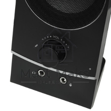 Акустическая система Oklick OK-118 2.0 черный 4Вт
