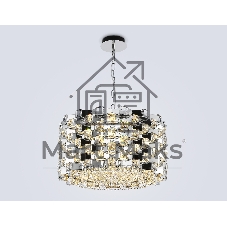 Люстра Ambrella light LH41001/12 CH/CL хром/прозрачный E14*12 max 40W D540*290