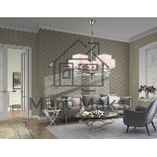 Люстра Ambrella light LH71321/5 SN/WH никель/белый E14/5 max 40W D700*850