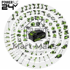 Дрель-шуруповерт Greenworks DD560 аккум. патрон:быстрозажимной (3708407CUA)