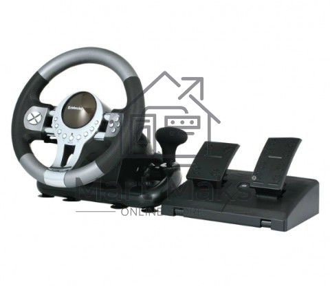 Игровой руль Defender FORSAGE 12 кн+2перекл.+1перекл. 8-ми позиц., USB