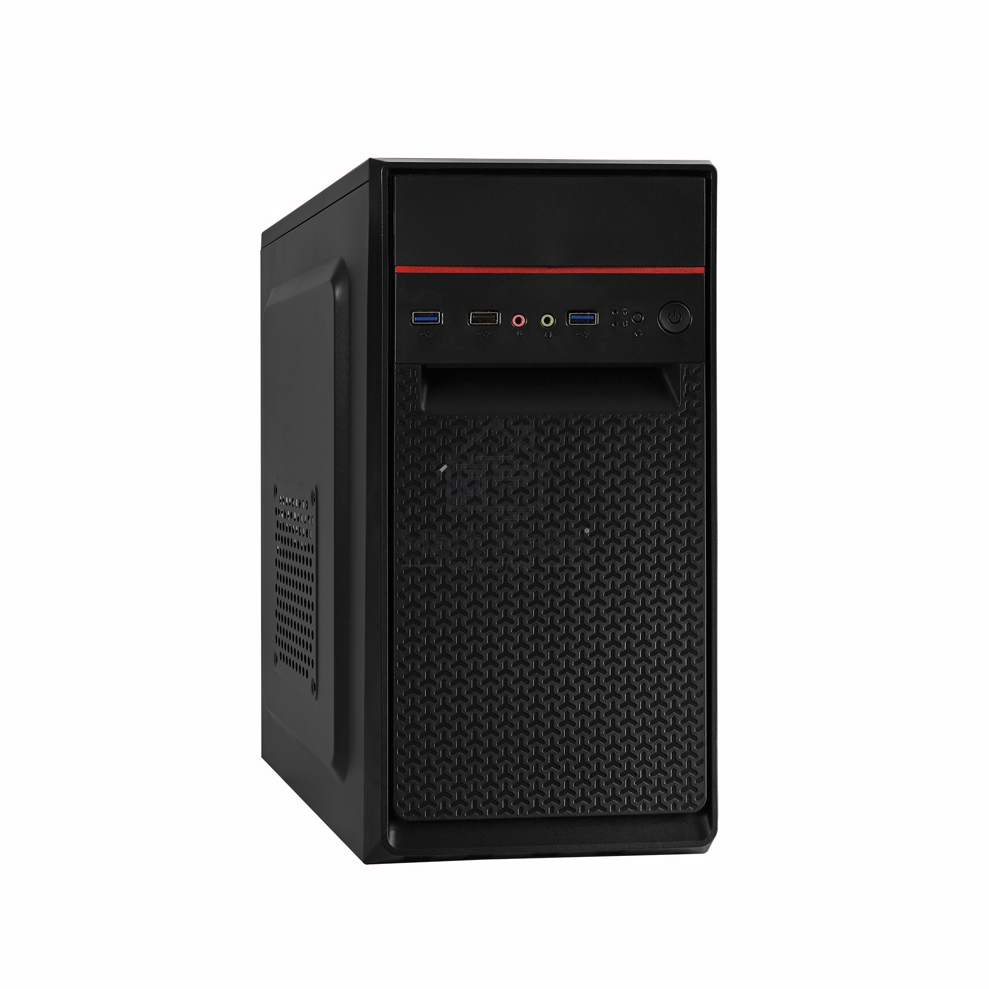 Компьютерный корпус Minitower ExeGate BAA-107U Black, mATX, <без БП>, 1*USB+2*USB3.0, Audio