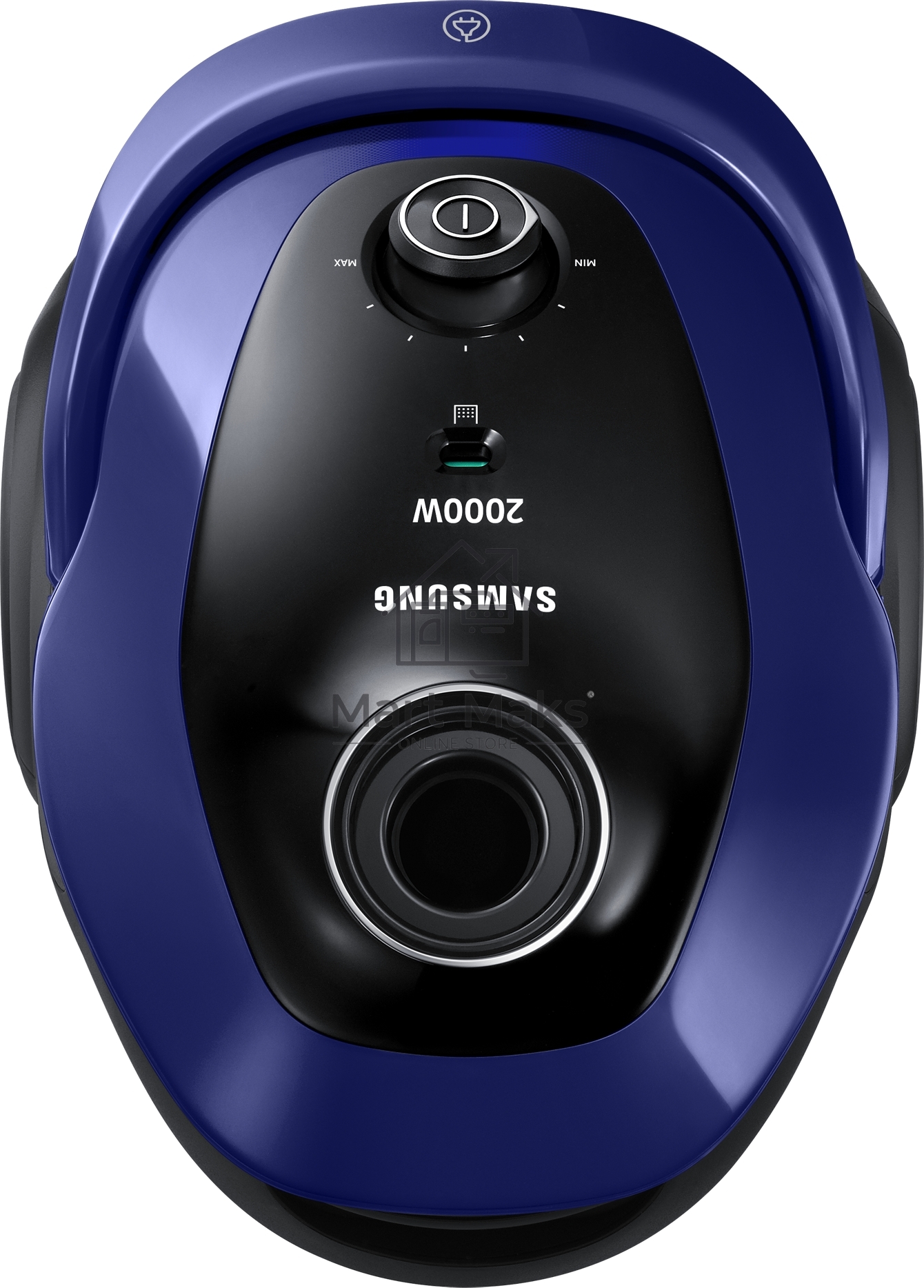 Пылесос Samsung VC20M251AWB синий, 460/2000 Вт, уборка сухая, пылесборник мешок 2.5 л
