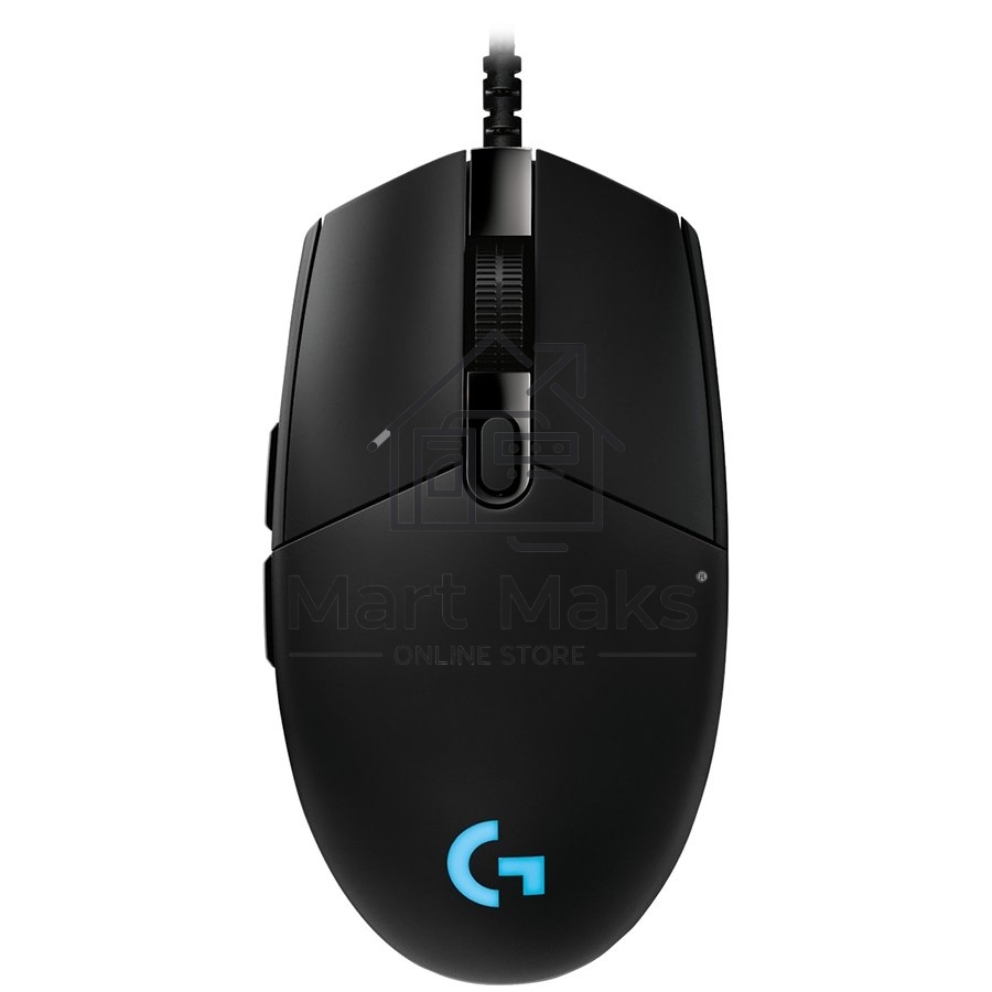 Мышь проводная Logitech G PRO HERO черный, 25600 dpi, USB, кнопки - 6