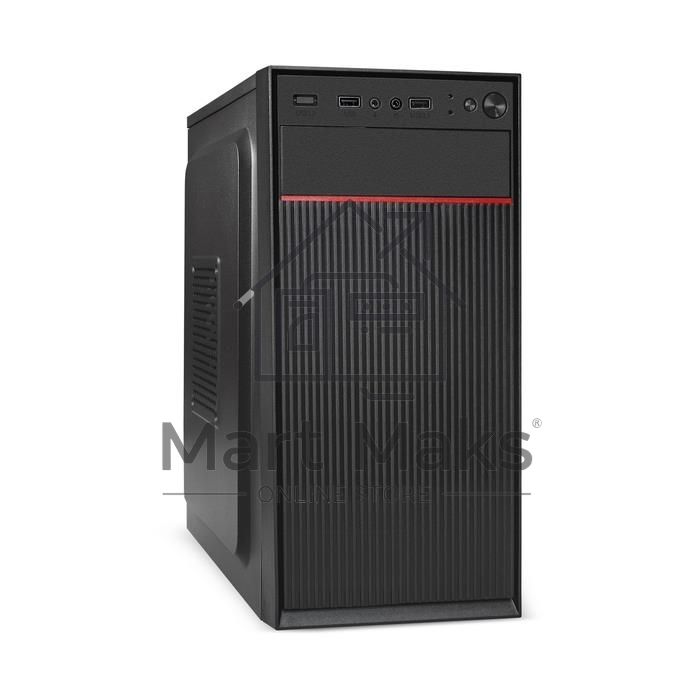 Компьютерный корпус ExeGate BAA-113 EX292347RUS Minitower (mATX, без БП, 2*USB, аудио, черный)