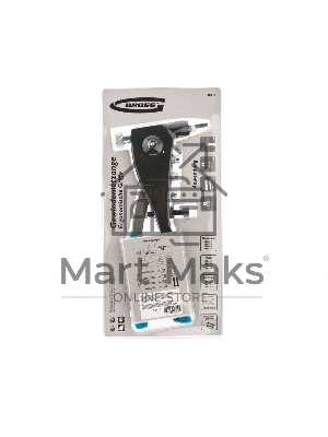 Заклепочник ручной, для резьбовых заклепок, заклепки М3, М4, М5, M6 Gross