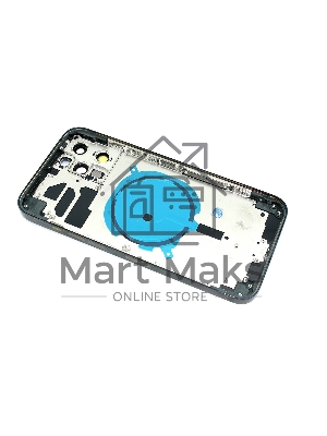 Задняя крышка (корпус) в сборе с рамкой для Apple iPhone 12 Pro Max синяя