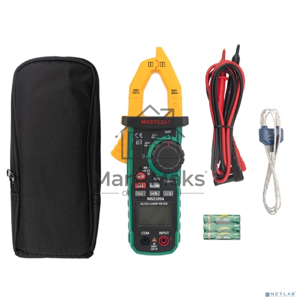 Токовые клещи MASTECH MS2109A 13-1309