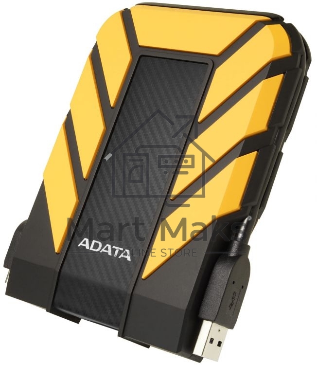 Внешний жесткий диск ADATA USB 3.0 2Tb AHD710-2TU3-CYL DashDrive Durable 2.5
