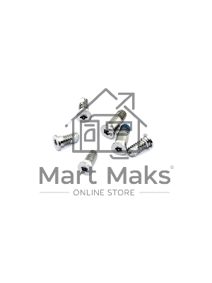 Винты нижней части корпуса серебристые для Apple MacBook Pro 15 A1707 Винты нижней части корпуса серебристые для Apple MacBook Pro 15 A1707